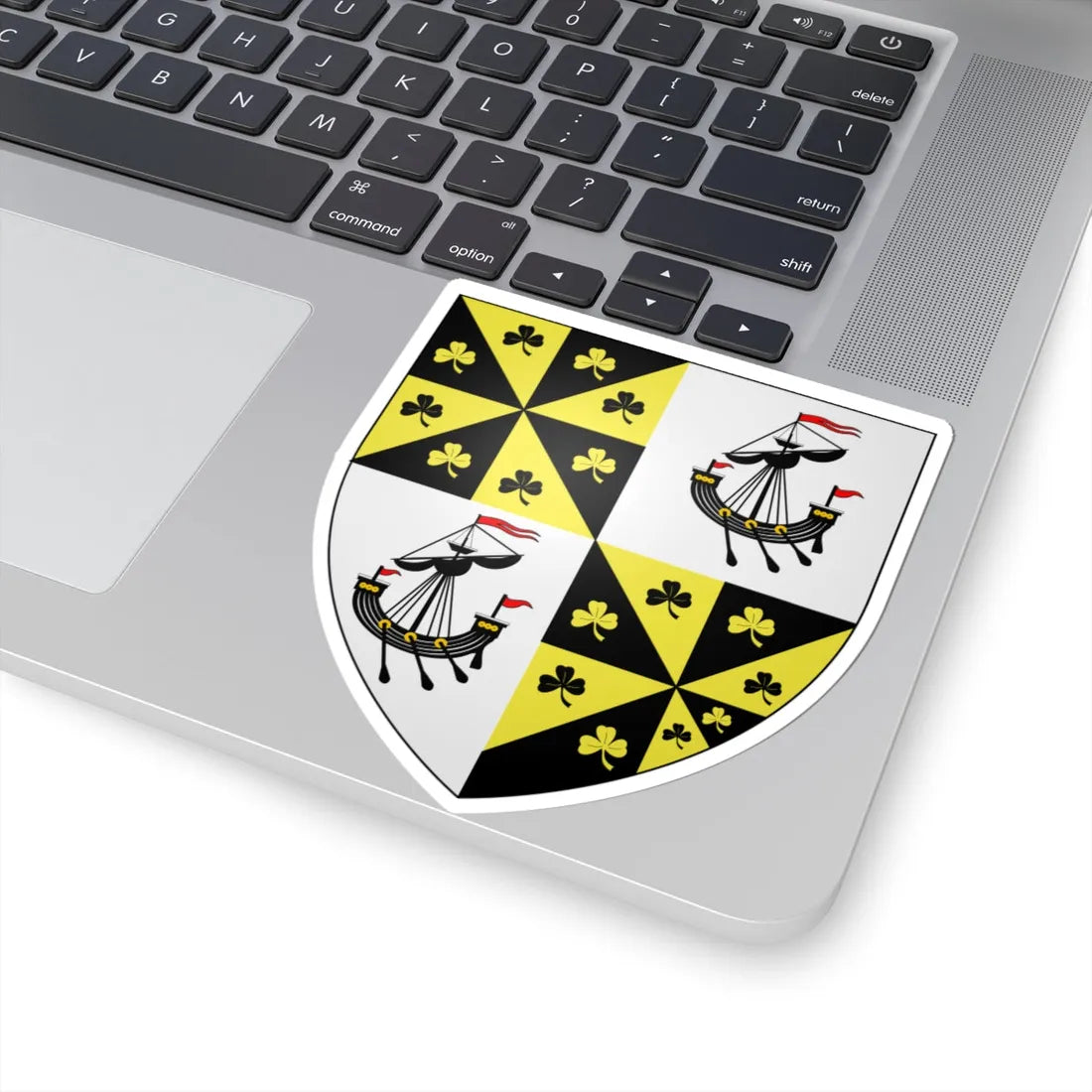 Campbell of Blythswood arms (Scotland) (Coat of Arms) STICKER Vinyl Kiss-Cut Decal - The Sticker Space