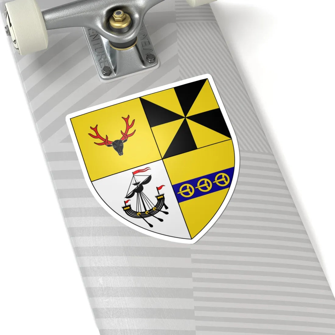 Campbell of Cawdor arms (Scotland) (Coat of Arms) STICKER Vinyl Kiss-Cut Decal - The Sticker Space
