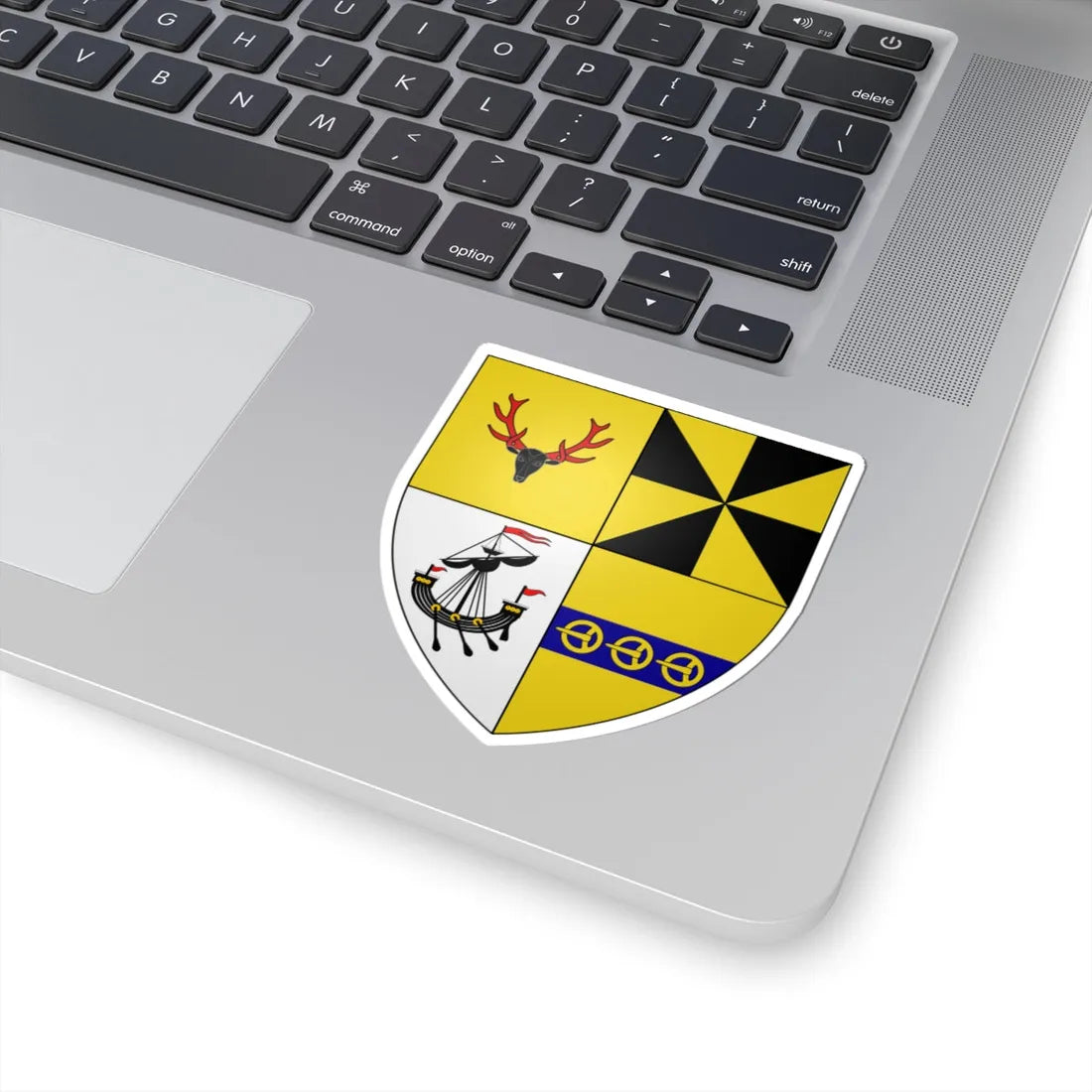 Campbell of Cawdor arms (Scotland) (Coat of Arms) STICKER Vinyl Kiss-Cut Decal - The Sticker Space