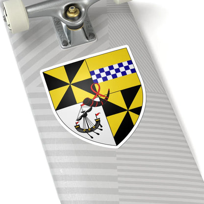 Campbell of Glenfalloch arms (Scotland) (Coat of Arms) STICKER Vinyl Kiss-Cut Decal - The Sticker Space