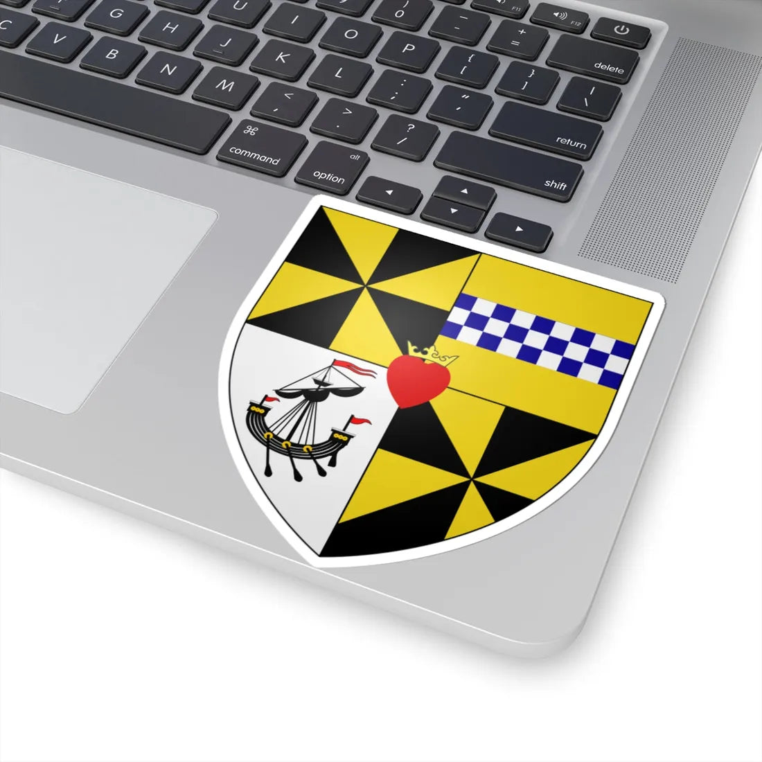 Campbell of Glenlyon arms (Scotland) (Coat of Arms) STICKER Vinyl Kiss-Cut Decal - The Sticker Space