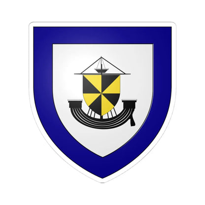 Campbell of Inverneil arms (Scotland) (Coat of Arms) STICKER Vinyl Kiss-Cut Decal 4 Inch White - The Sticker Space