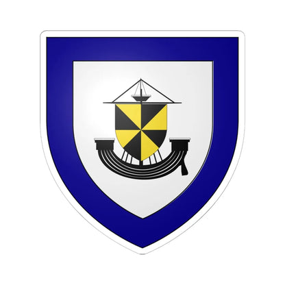 Campbell of Inverneil arms (Scotland) (Coat of Arms) STICKER Vinyl Kiss-Cut Decal 6 Inch White - The Sticker Space