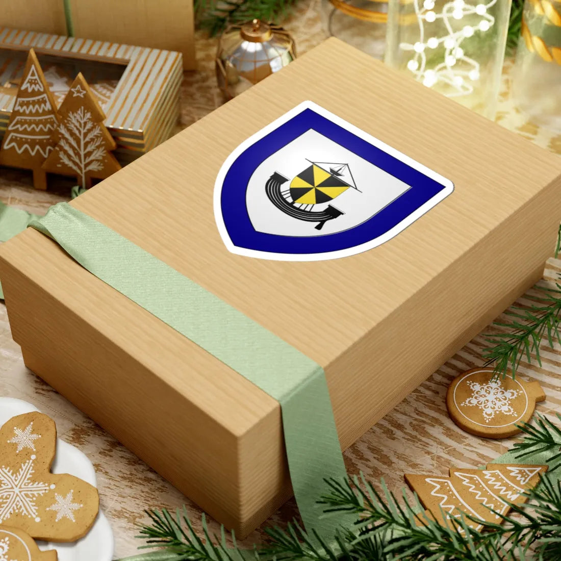 Campbell of Inverneil arms (Scotland) (Coat of Arms) STICKER Vinyl Kiss-Cut Decal - The Sticker Space