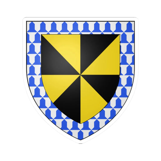 Campbell of Lawers arms (Scotland) (Coat of Arms) STICKER Vinyl Kiss-Cut Decal 2 Inch White - The Sticker Space