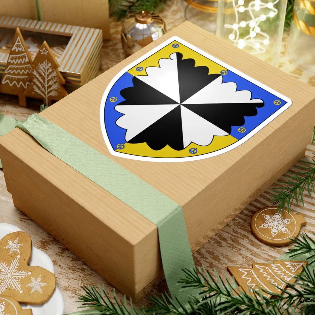 Campbell of Lix arms (Scotland) (Coat of Arms) STICKER Vinyl Kiss-Cut Decal - The Sticker Space