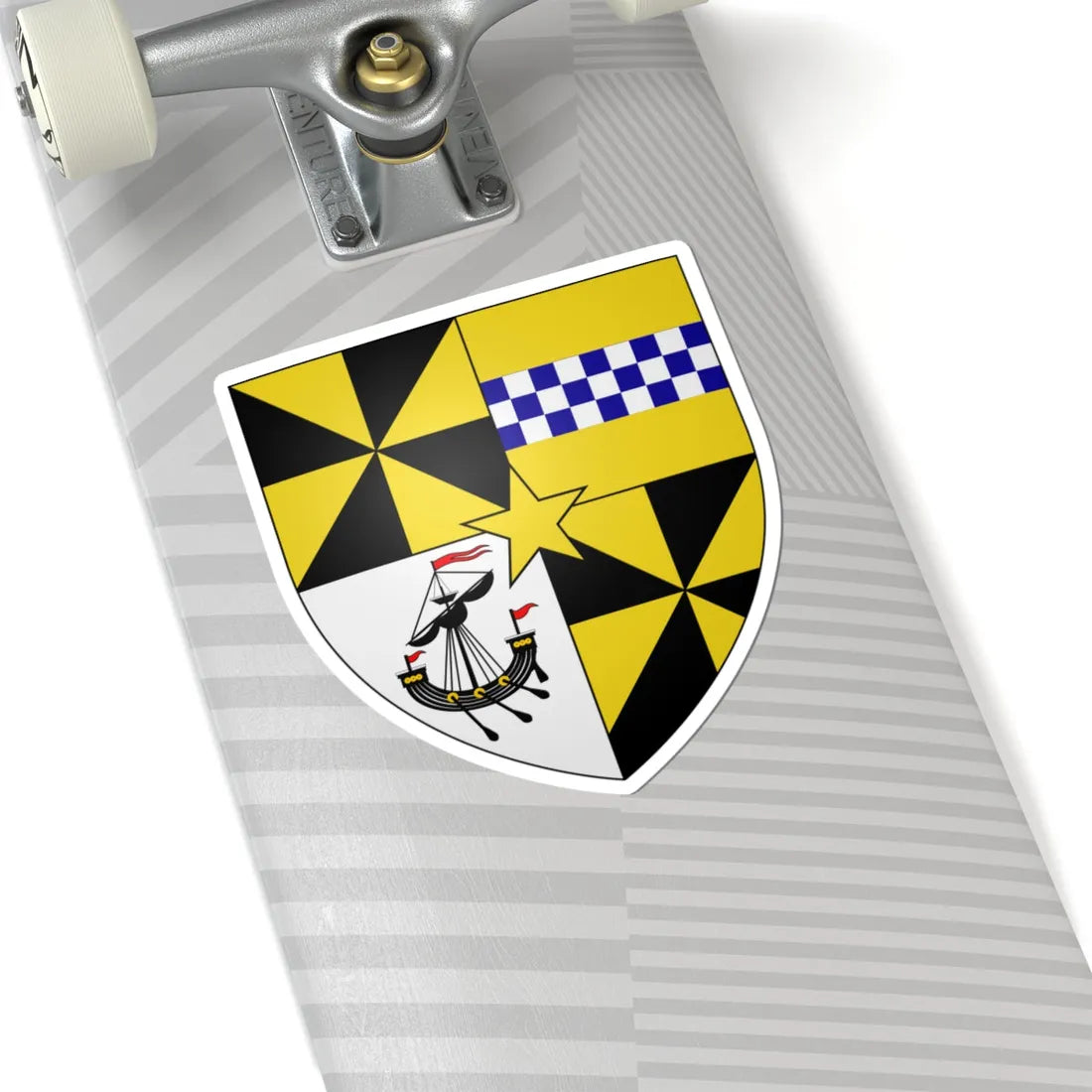 Campbell of Monzie arms (Scotland) (Coat of Arms) STICKER Vinyl Kiss-Cut Decal - The Sticker Space