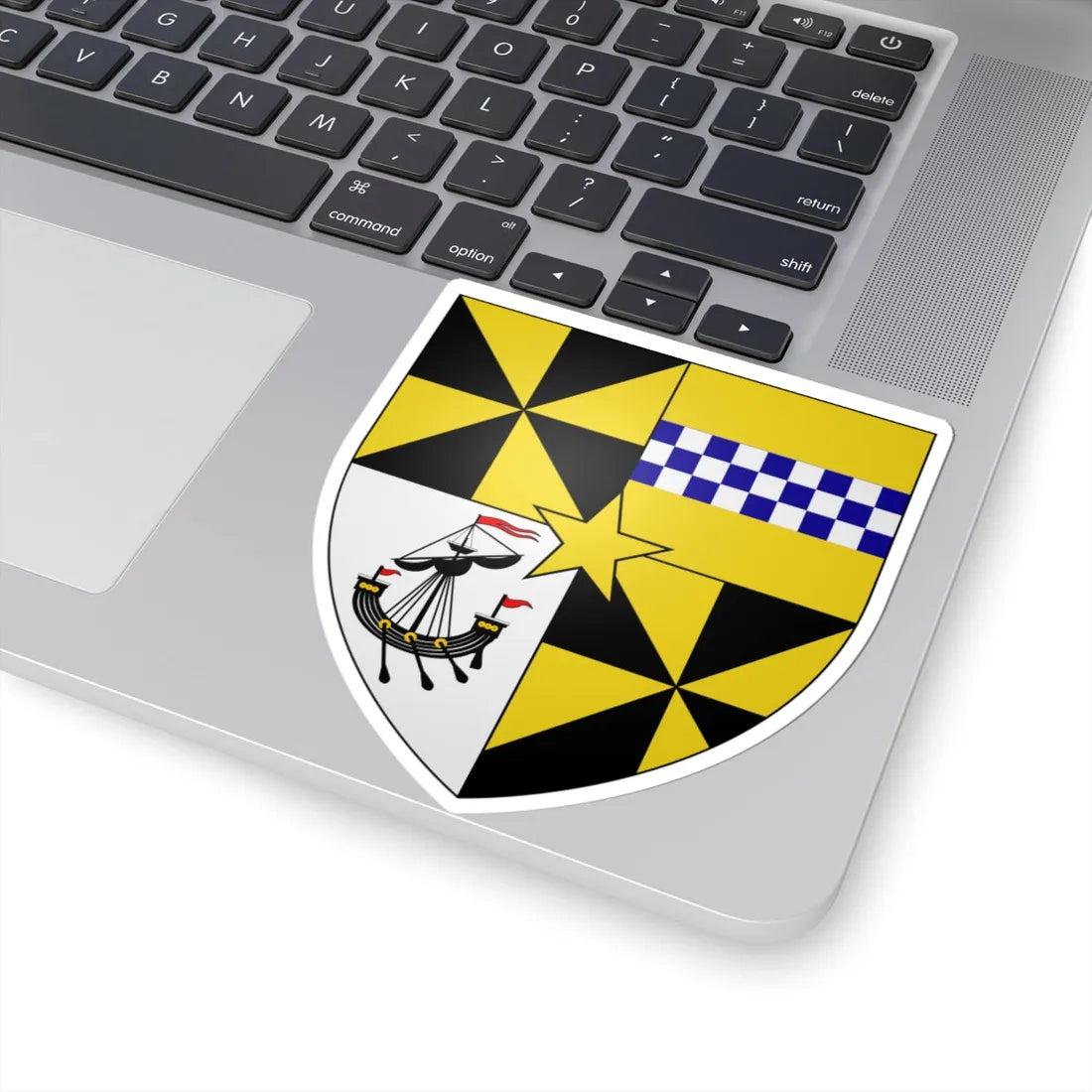 Campbell of Monzie arms (Scotland) (Coat of Arms) STICKER Vinyl Kiss-Cut Decal - The Sticker Space