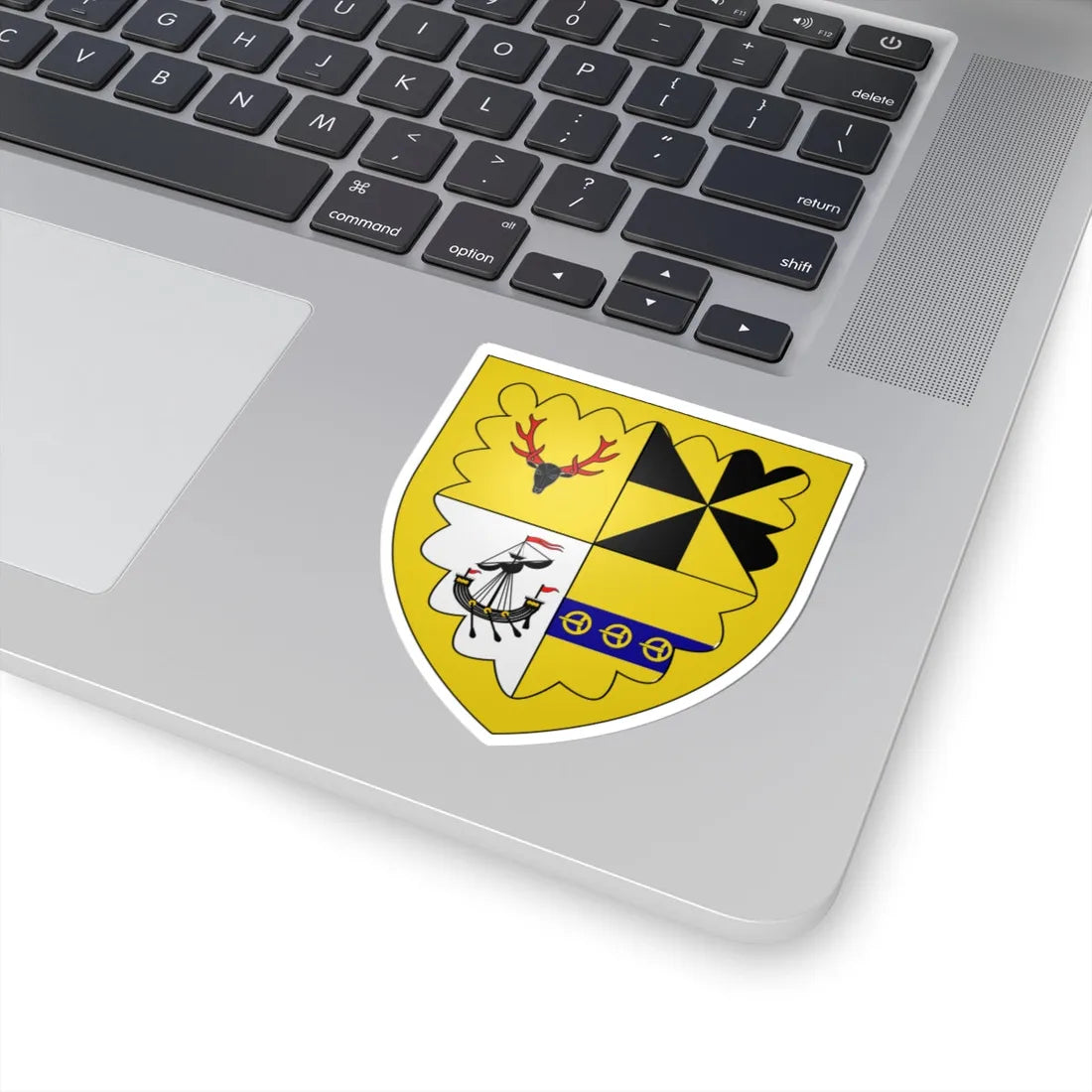 Campbell of Moy arms (Scotland) (Coat of Arms) STICKER Vinyl Kiss-Cut Decal - The Sticker Space