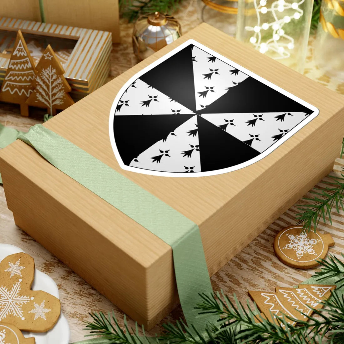 Campbell of Ottar arms (Scotland) (Coat of Arms) STICKER Vinyl Kiss-Cut Decal - The Sticker Space