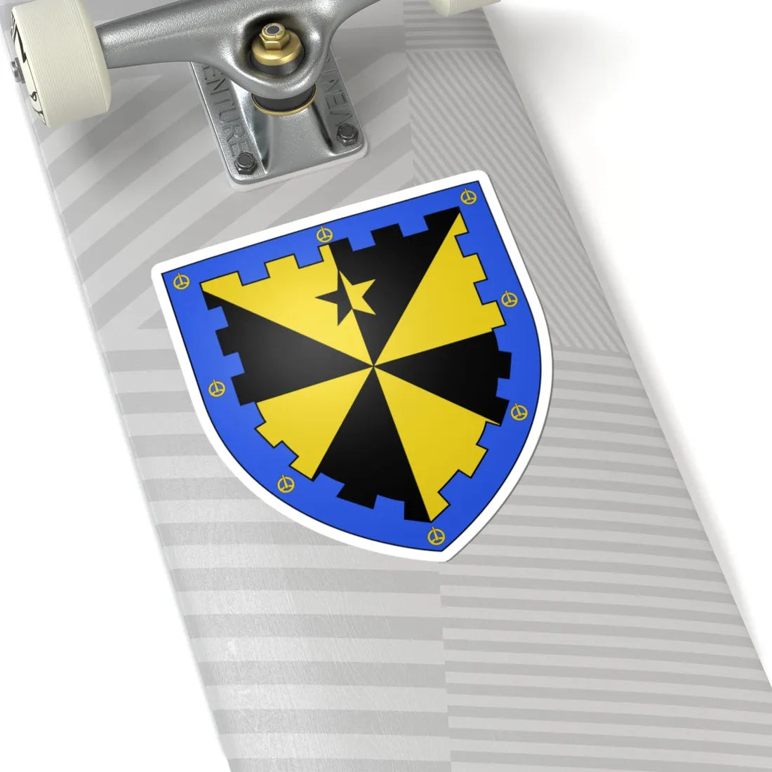 Campbell of Possil arms (Scotland) (Coat of Arms) STICKER Vinyl Kiss-Cut Decal - The Sticker Space