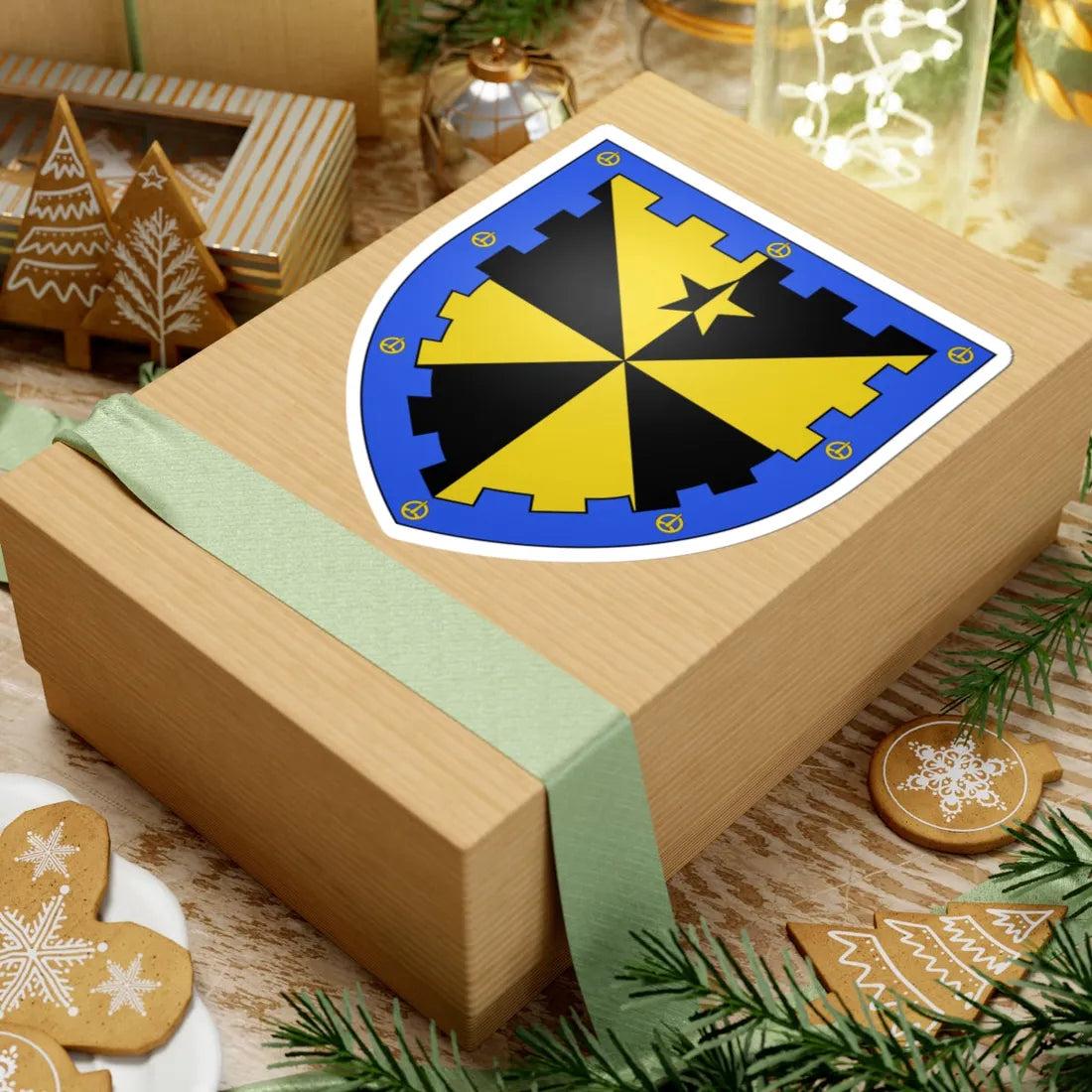 Campbell of Possil arms (Scotland) (Coat of Arms) STICKER Vinyl Kiss-Cut Decal - The Sticker Space