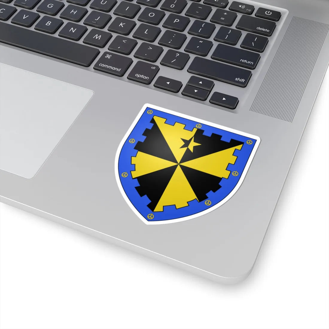 Campbell of Possil arms (Scotland) (Coat of Arms) STICKER Vinyl Kiss-Cut Decal - The Sticker Space