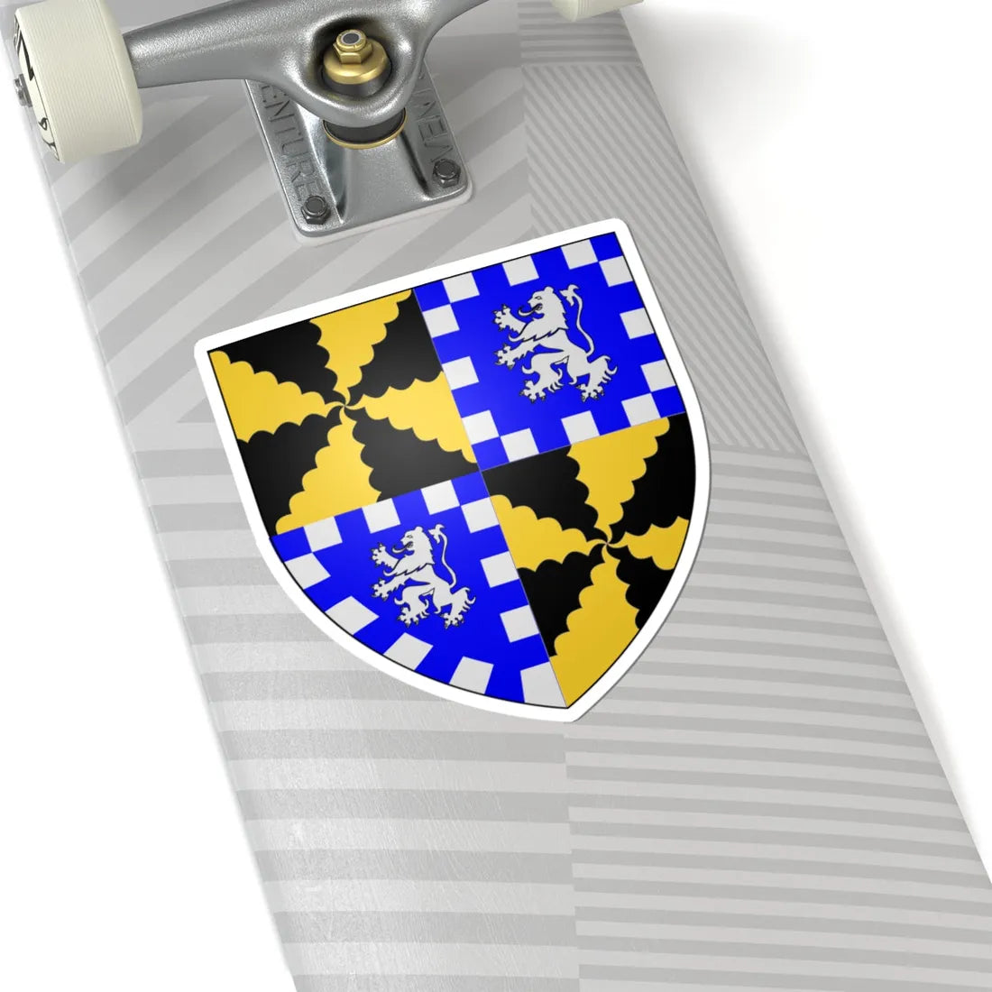 Campbell of Succoth arms (Scotland) (Coat of Arms) STICKER Vinyl Kiss-Cut Decal - The Sticker Space