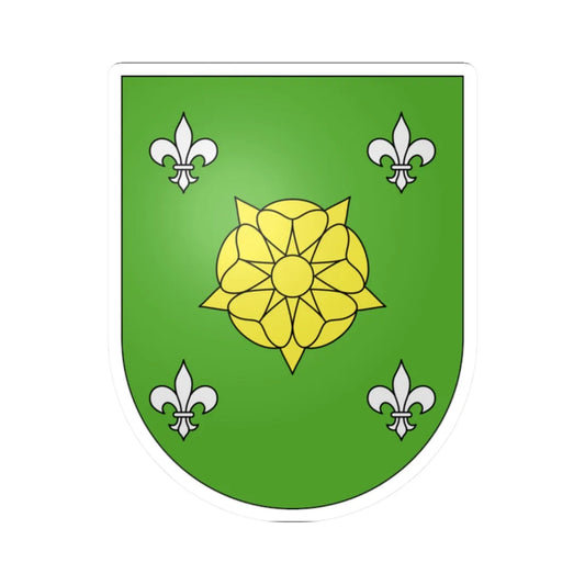 Campello-coat of arms (Switzerland) (Coat of Arms) STICKER Vinyl Kiss-Cut Decal 2 Inch White - The Sticker Space