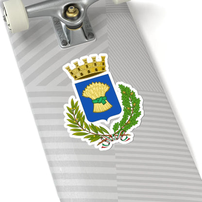 Campi Salentina-Stemma (Italy) (Coat of Arms) STICKER Vinyl Kiss-Cut Decal - The Sticker Space
