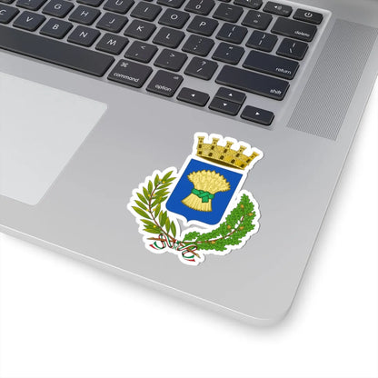 Campi Salentina-Stemma (Italy) (Coat of Arms) STICKER Vinyl Kiss-Cut Decal - The Sticker Space