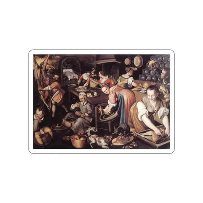 CAMPI, Vincenzo - Kitchen (Artwork) STICKER Vinyl Die-Cut Decal - The Sticker Space