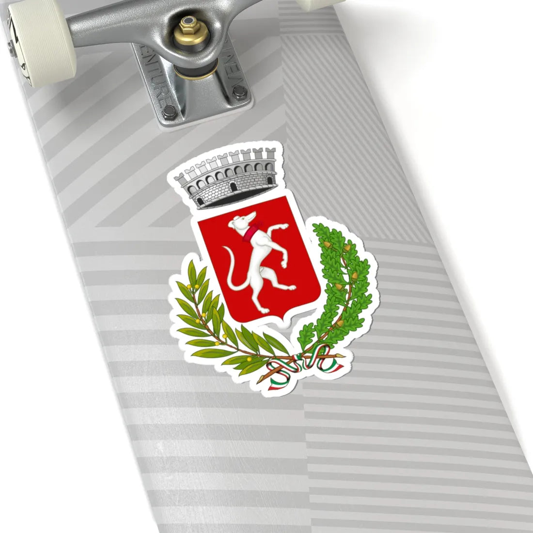 Campiglia Marittima-Stemma (Italy) (Coat of Arms) STICKER Vinyl Kiss-Cut Decal - The Sticker Space