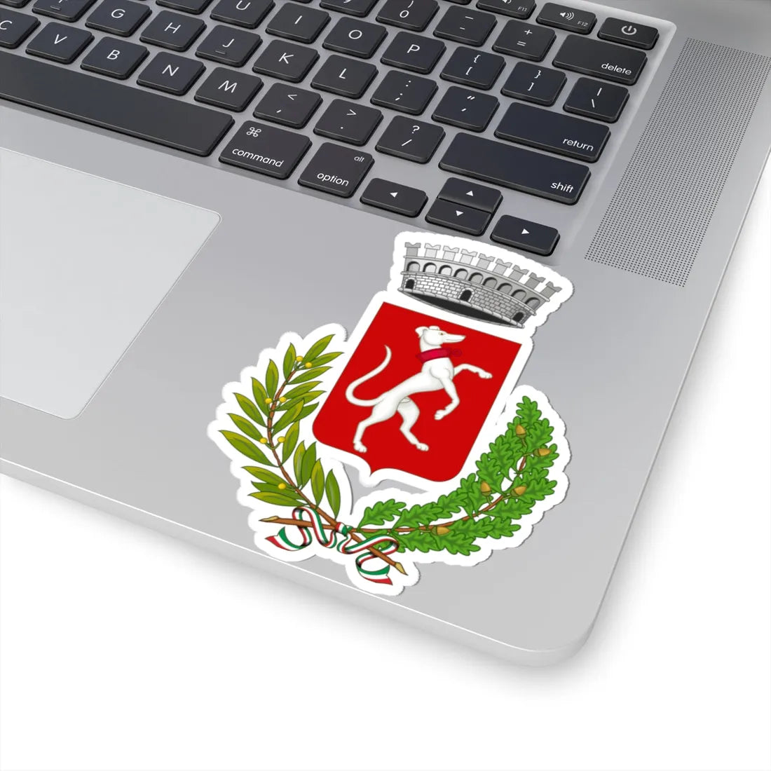 Campiglia Marittima-Stemma (Italy) (Coat of Arms) STICKER Vinyl Kiss-Cut Decal - The Sticker Space