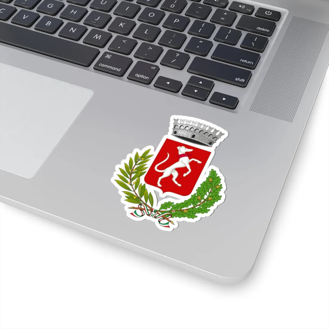 Campiglia Marittima-Stemma (Italy) (Coat of Arms) STICKER Vinyl Kiss-Cut Decal - The Sticker Space