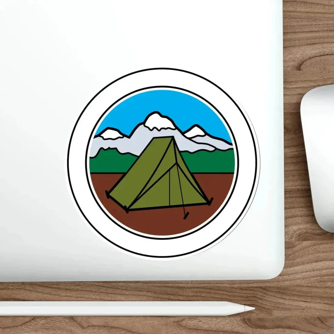 Camping (Boy Scouts Merit Badge) STICKER Vinyl Die-Cut Decal - The Sticker Space