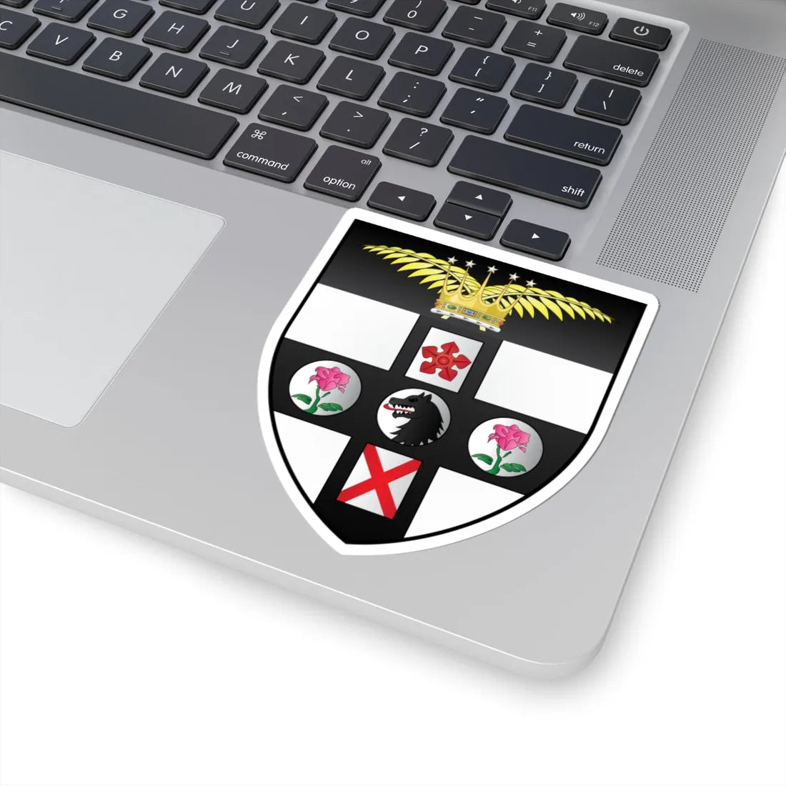 Campion Hall Oxford Coat Of Arms (England) (Coat of Arms) STICKER Vinyl Kiss-Cut Decal - The Sticker Space