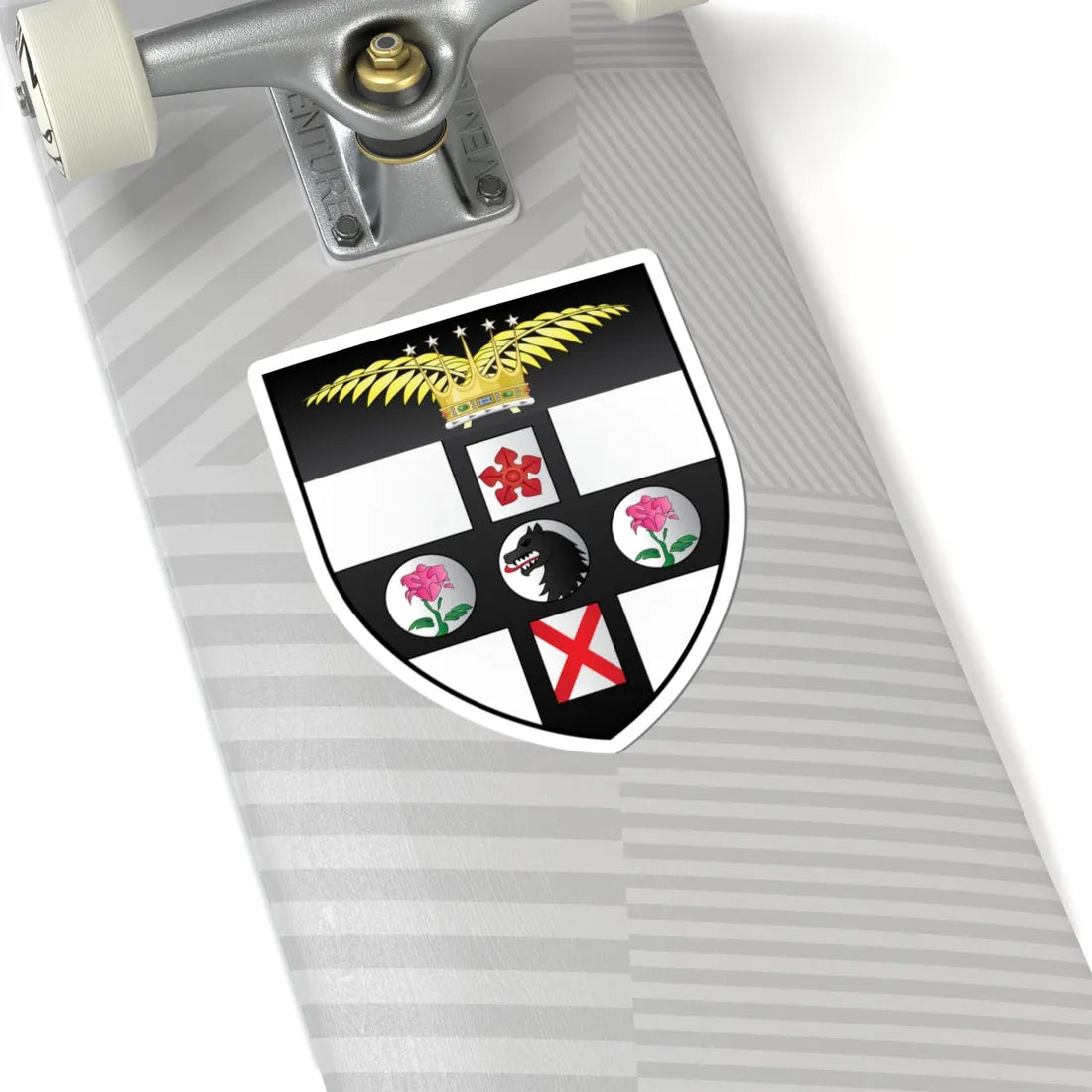 Campion Hall Oxford Coat Of Arms (England) (Coat of Arms) STICKER Vinyl Kiss-Cut Decal - The Sticker Space