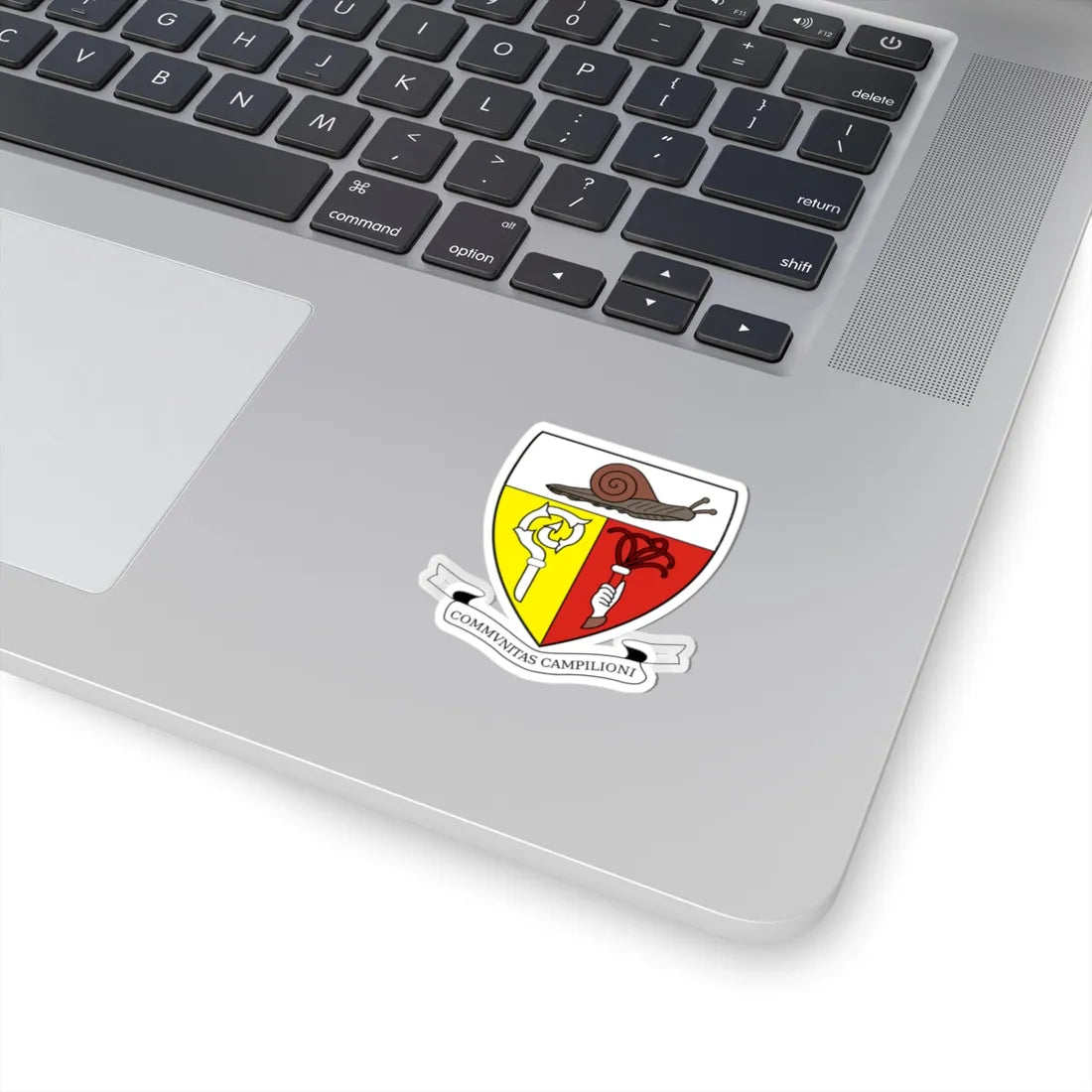 Campione dItalia-Stemma (Italy) (Coat of Arms) STICKER Vinyl Kiss-Cut Decal - The Sticker Space