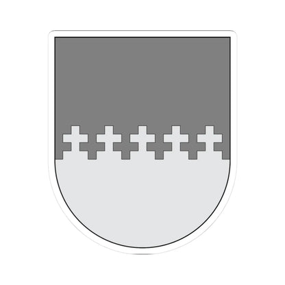 Campo - cortado almenado en cruces (Spain) (Coat of Arms) STICKER Vinyl Kiss-Cut Decal 3 Inch White - The Sticker Space