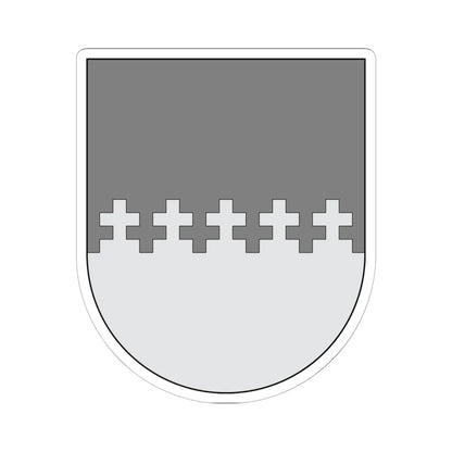 Campo - cortado almenado en cruces (Spain) (Coat of Arms) STICKER Vinyl Kiss-Cut Decal - The Sticker Space