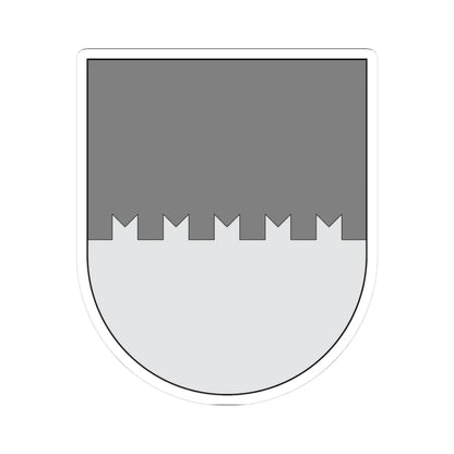 Campo - cortado almenado muescado (Spain) (Coat of Arms) STICKER Vinyl Kiss-Cut Decal 3 Inch White - The Sticker Space
