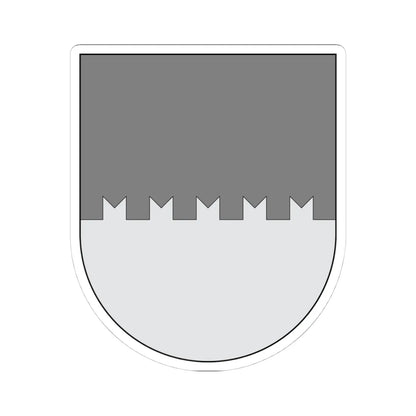 Campo - cortado almenado muescado (Spain) (Coat of Arms) STICKER Vinyl Kiss-Cut Decal 4 Inch White - The Sticker Space