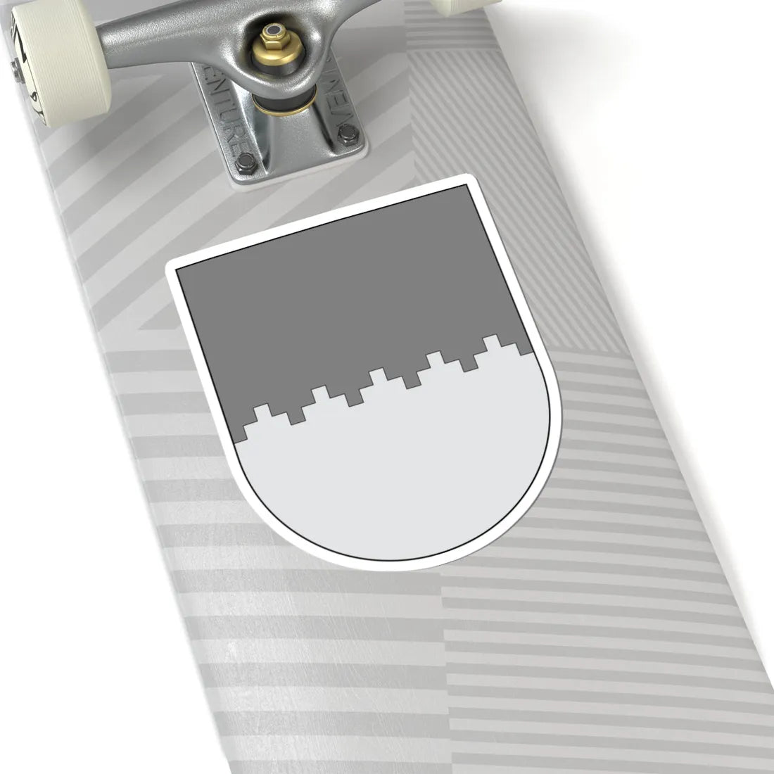 Campo - cortado almenado realmenado (Spain) (Coat of Arms) STICKER Vinyl Kiss-Cut Decal - The Sticker Space