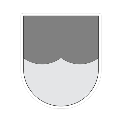 Campo - cortado curvado invertido doble (Spain) (Coat of Arms) STICKER Vinyl Kiss-Cut Decal 4 Inch White - The Sticker Space