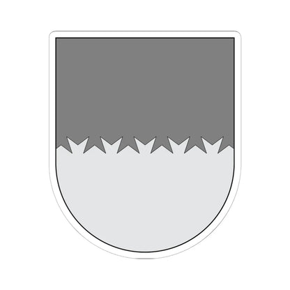 Campo - cortado en cola de milano dentada (Spain) (Coat of Arms) STICKER Vinyl Kiss-Cut Decal 6 Inch White - The Sticker Space