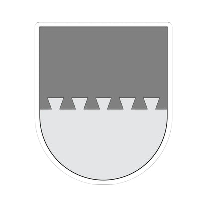 Campo - cortado en cola de milano (Spain) (Coat of Arms) STICKER Vinyl Kiss-Cut Decal 4 Inch White - The Sticker Space