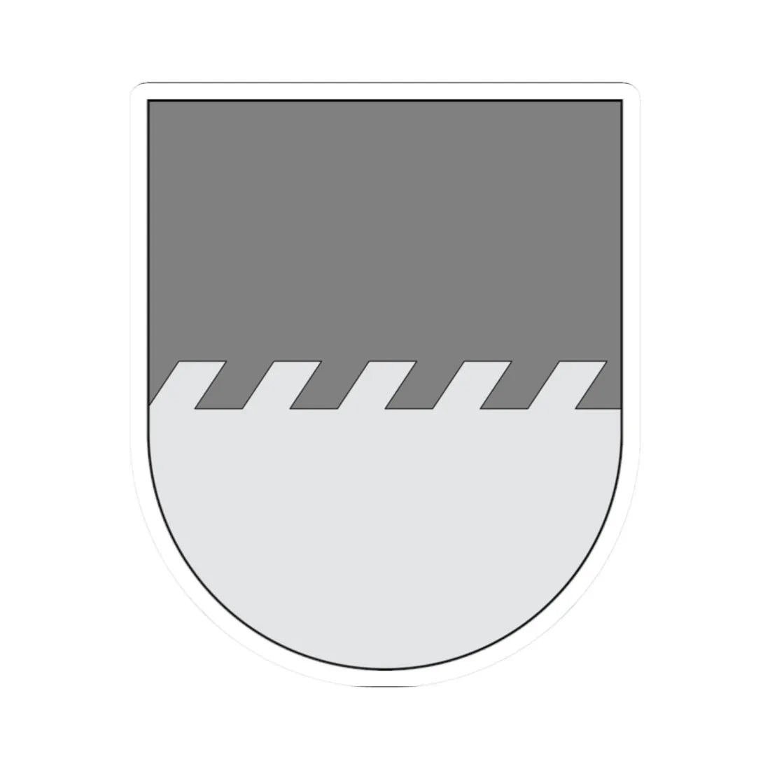 Campo - cortado nudoso (Spain) (Coat of Arms) STICKER Vinyl Kiss-Cut Decal 2 Inch White - The Sticker Space