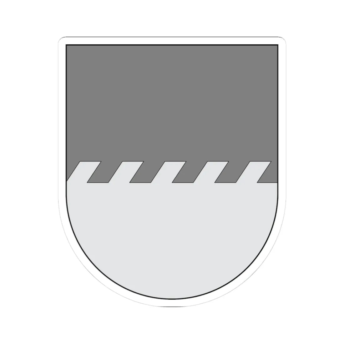 Campo - cortado nudoso (Spain) (Coat of Arms) STICKER Vinyl Kiss-Cut Decal 3 Inch White - The Sticker Space