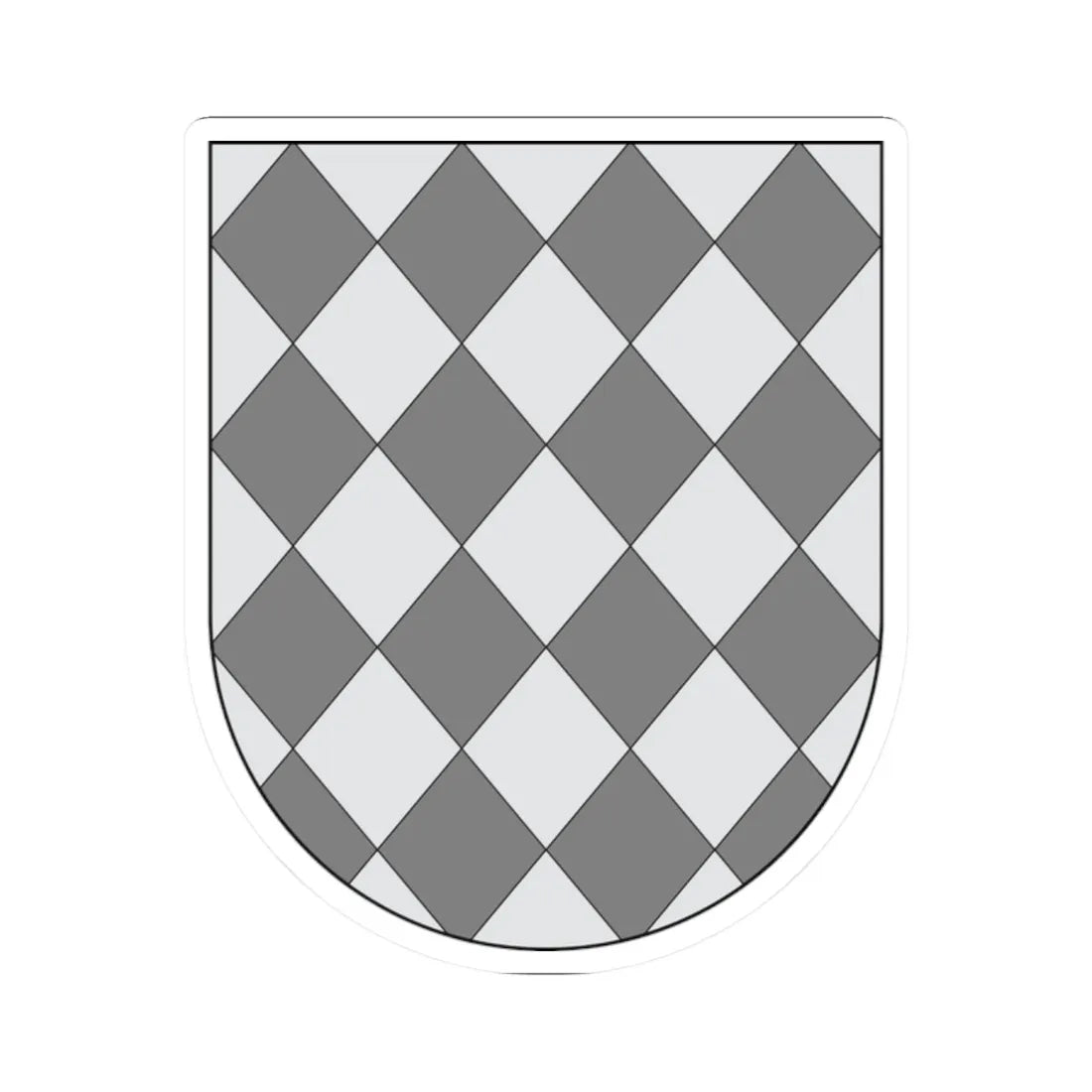 Campo - losanjado (Spain) (Coat of Arms) STICKER Vinyl Kiss-Cut Decal 2 Inch White - The Sticker Space