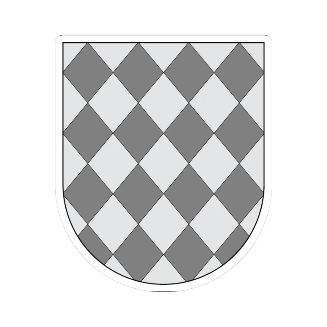 Campo - losanjado (Spain) (Coat of Arms) STICKER Vinyl Kiss-Cut Decal 3 Inch White - The Sticker Space