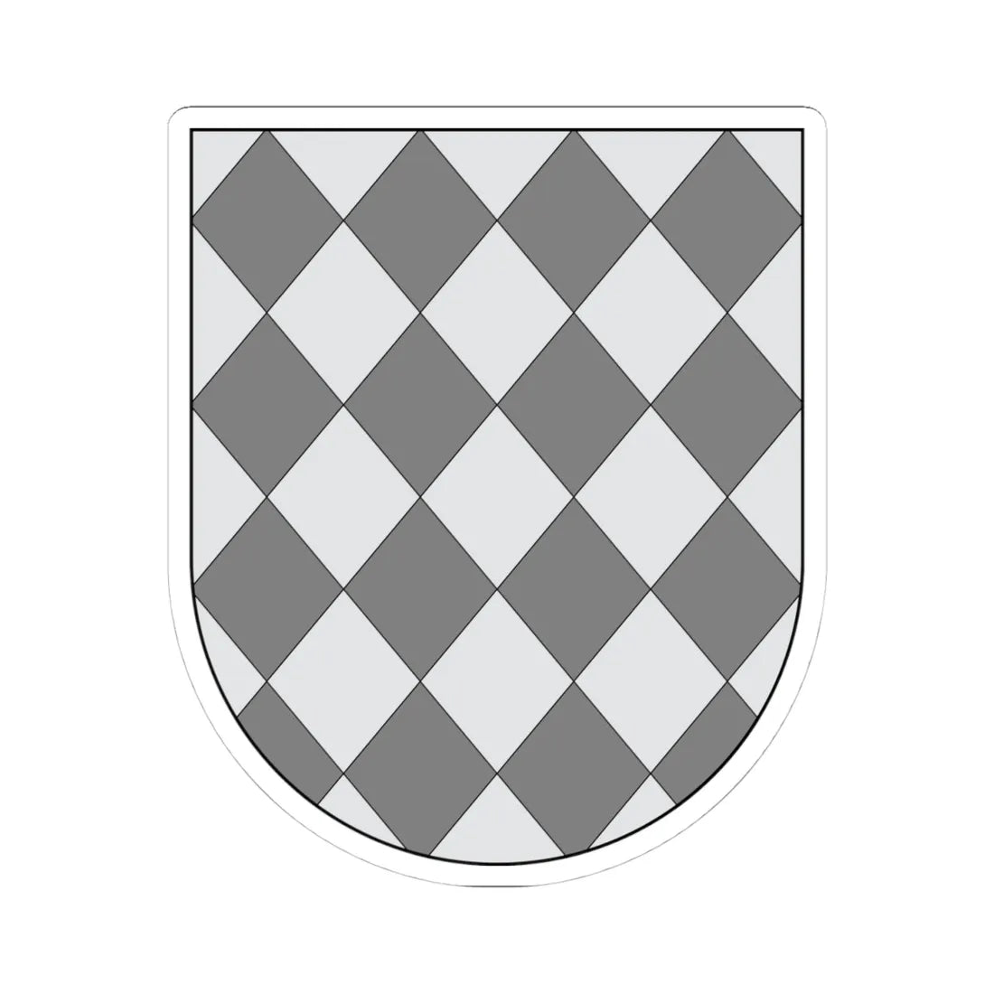 Campo - losanjado (Spain) (Coat of Arms) STICKER Vinyl Kiss-Cut Decal 4 Inch White - The Sticker Space