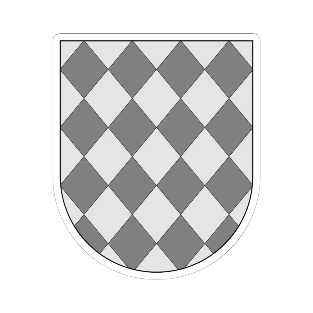 Campo - losanjado (Spain) (Coat of Arms) STICKER Vinyl Kiss-Cut Decal 6 Inch White - The Sticker Space