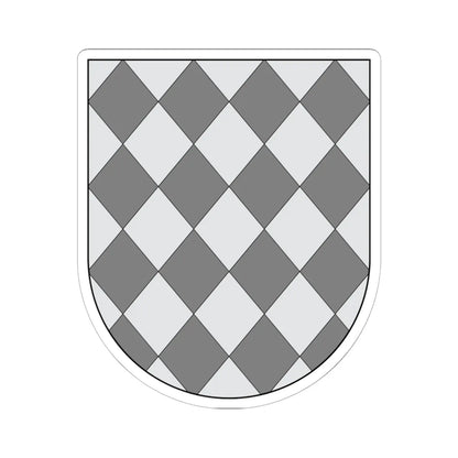 Campo - losanjado (Spain) (Coat of Arms) STICKER Vinyl Kiss-Cut Decal 6 Inch White - The Sticker Space