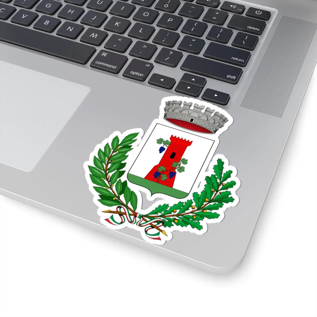 Campomorone-Stemma (Italy) (Coat of Arms) STICKER Vinyl Kiss-Cut Decal - The Sticker Space