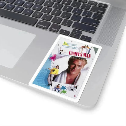 Campus Man 1987 Movie Poster - STICKER Vinyl Kiss-Cut Decal - The Sticker Space