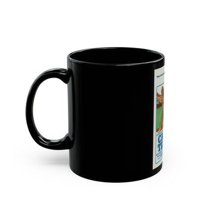 CAMPUS TEASERS 1970 Movie Poster - Black Coffee Mug-The Sticker Space