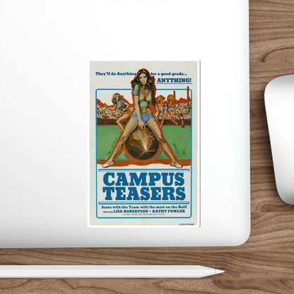 CAMPUS TEASERS 1970 Movie Poster STICKER Vinyl Die-Cut Decal-The Sticker Space