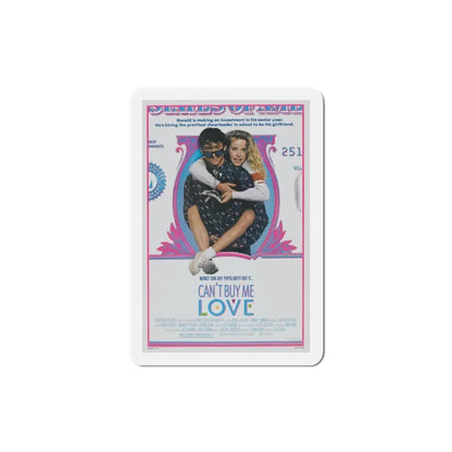 Can't Buy Me Love 1987 Movie Poster Refrigerator Magnet 3 Inch - The Sticker Space