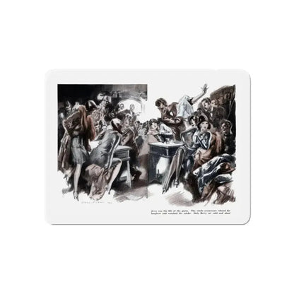 Can't You Be Serious (2), Smart Set Magazine, February 1930 (Magazine Illustration) Refrigerator Magnet - The Sticker Space